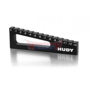 HUDY 107717 Chassis Droop Gauge 0 to -13 mm for 1/8 Off-Road